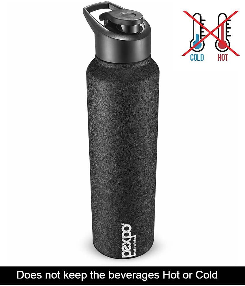 PEXPO 750 ml Stainless Steel Sports Water Bottle (Set of 1, Red, Chromo)