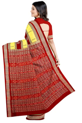 Sonepuri Bomkai Designer Mulberry Silk Saree