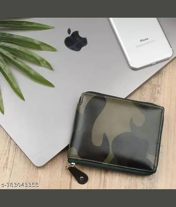 HABIBI PU Printed Men's RFID Wallet With 5 Slots For Card ( Multicolor , Pack of 1 )