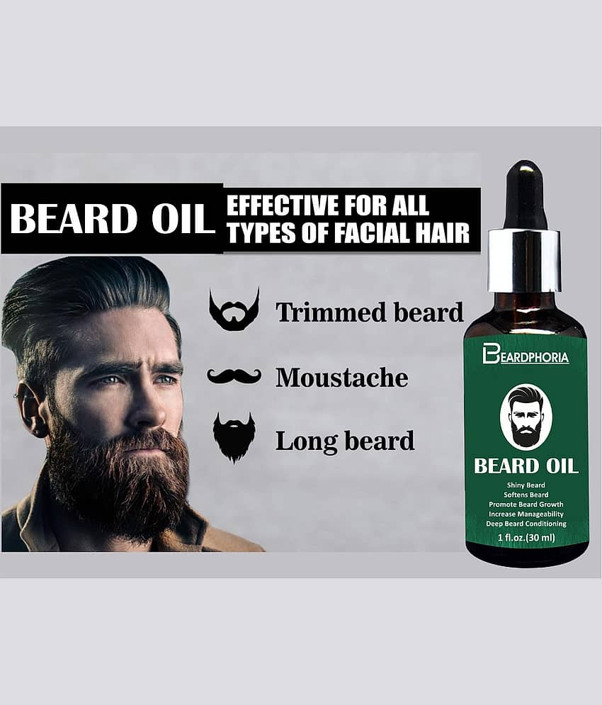 BEARDPHORIA BUCKSHOT Beard Oil FASTGROWTH 30 ml