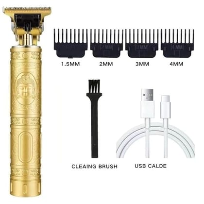 Vintage T9 Professional Salon Finish Hair Trimmer for Men with Cordless USB Rechargeable Design
