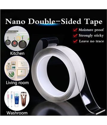 FSN-Double sided Nano Strong Grip Waterproof Traceless Removable Washable Adhesive Reusable Tape