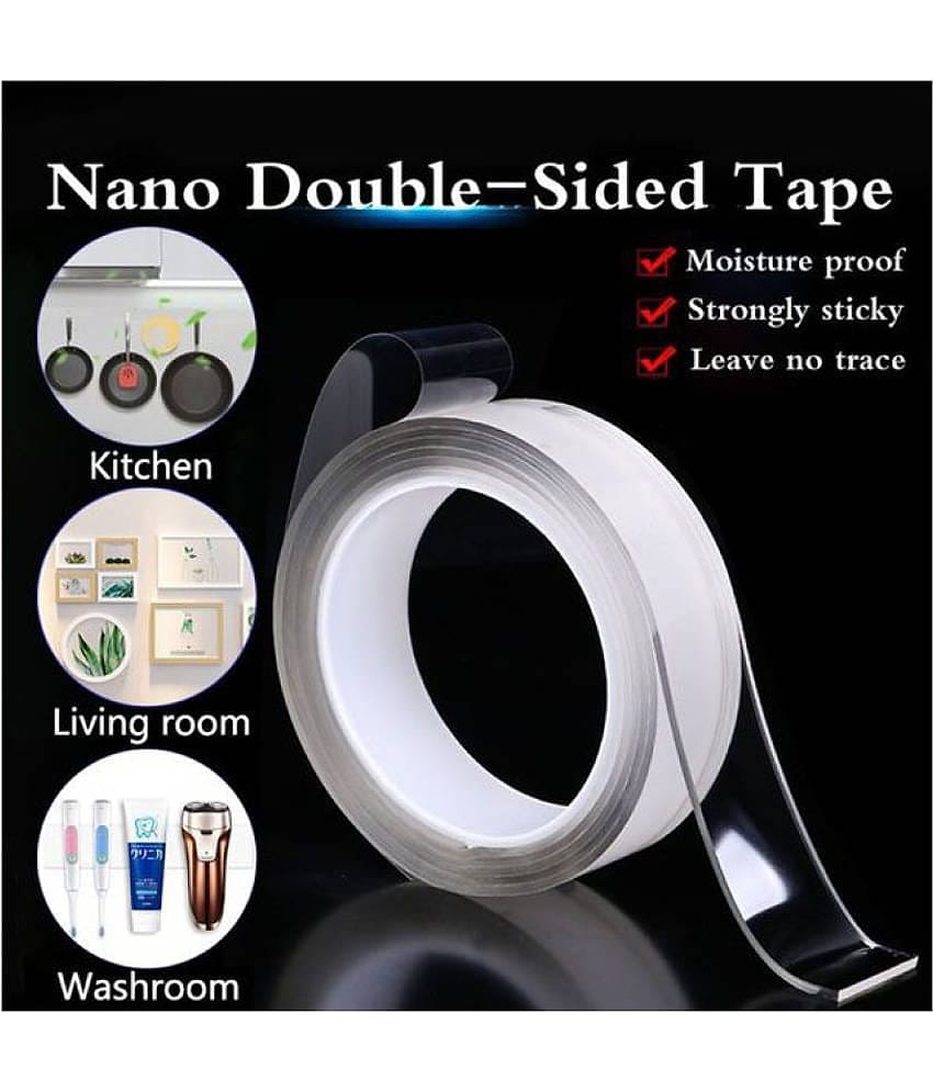 FSN-Double sided Nano Strong Grip Waterproof Traceless Removable Washable Adhesive Reusable Tape