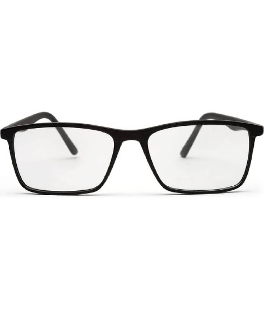 YourSpex Black Rectangular Eyeglass Frame ( Pack of 1 )