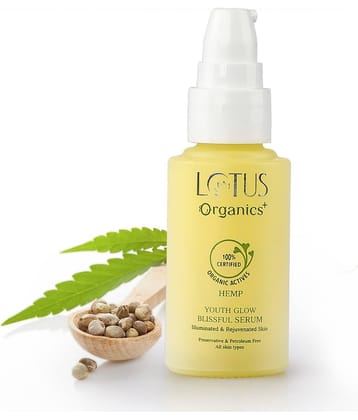 Lotus Organics+ Hemp Youth Glow blissful Serum 30ml