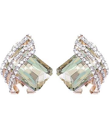 YOUBELLA White Danglers Earrings ( Pack of 1 )