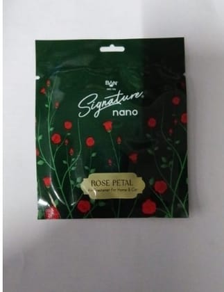 SIGNATURE NANO AIR FRESHENER FOR HOME & CAR Rose Petal