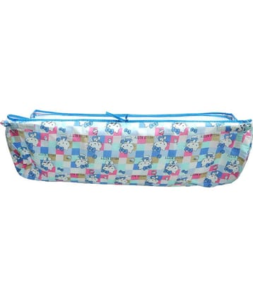 SUPER AJANTA Blue Cotton Bedsheet ( 1 pcs )