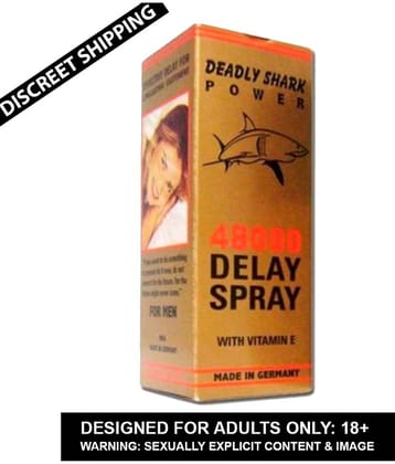 DADLY SHAARK 48000 DELAY SPRAY FOR PENIS BOSTER AND ENLARGEMENT BY KAMAHOUSE