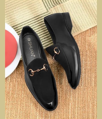 SHUAN Brown Men's Mocassin Formal Shoes