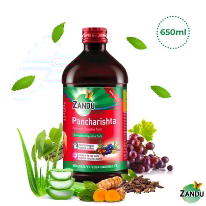 Zandu Pancharishta Ayurvedic Digestive Tonic 650ml