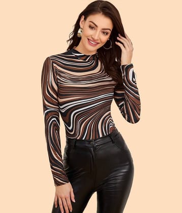 Sheetal associates Women's Polyester Regular Top ( Multi Color )