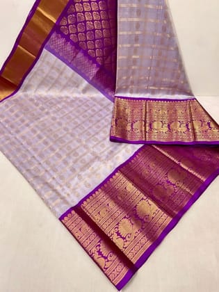 Handwoven Kuppada Pattu Silk Saree