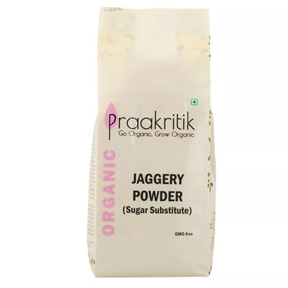 Praakritik Organic Jaggery Powder 500g | Pure, Chemical-Free Natural Sweetener
