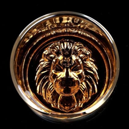 The Lion Whiskey Glass-Set of 2