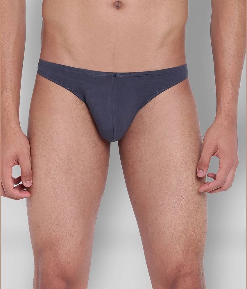 La Intimo Pack of 1 Modal Briefs For Men's ( Grey )