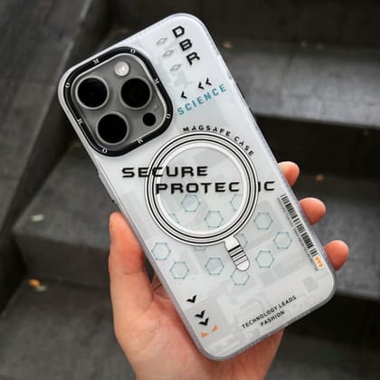 iPhone 13 Series Magnetic Skin-Feeling iPhone case With Camera Bumper-iPhone 13 Pro / White
