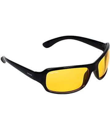 Creature - Yellow Wrap Around Pack of 1 Sunglasses