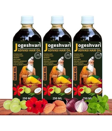Jogeshvari Anti Hair Fall Almond Oil 700 ml ( Pack of 3 )