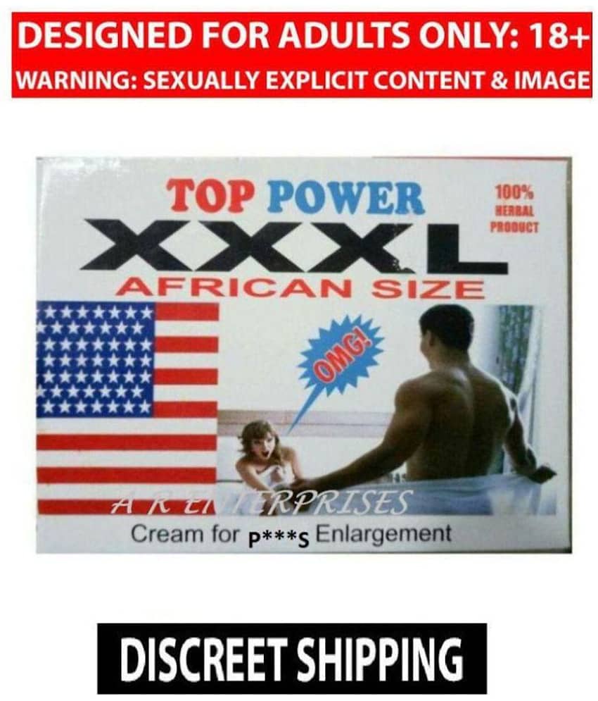Top Power Cream Increase Penis Size - XXXL African size