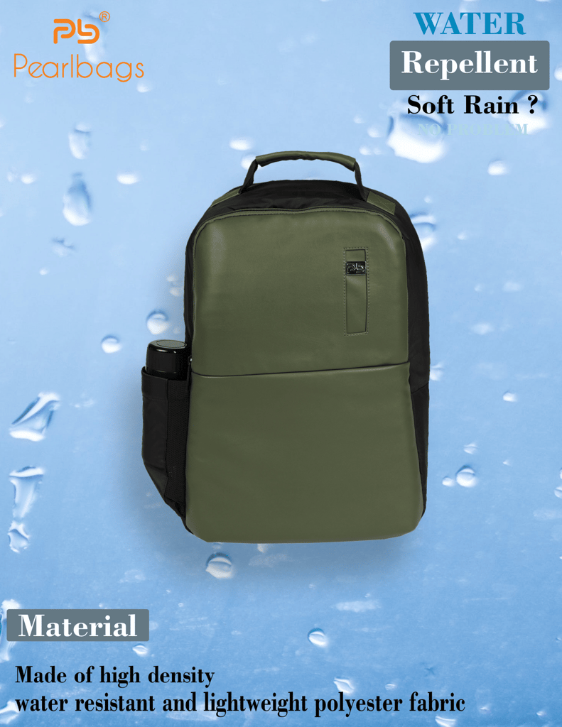 PB Pearl Bags Litmus Anti Theft Faux Leather 30 L Laptop Backpack