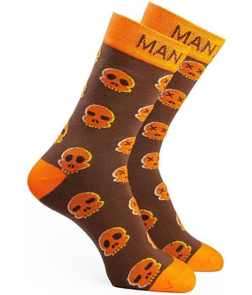 Man Arden Halloween Edition Designer Socks, Casual, Office, Egyptian Premium Cotton Quality, 1 Pair