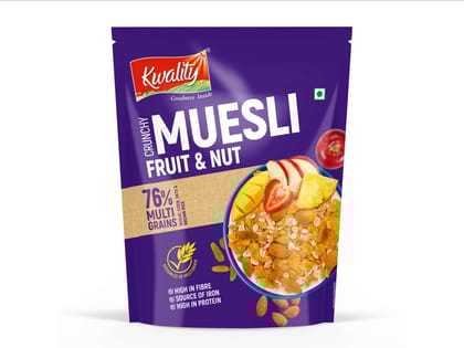 Kwality Muesli Fruit N Nut Pouch (75 g)
