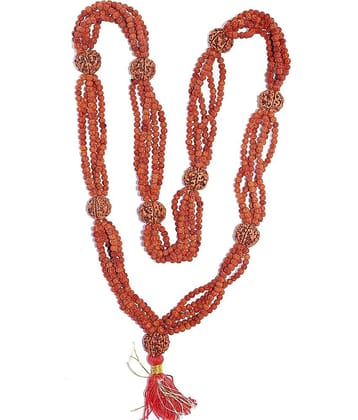 5 Face Rudraksha Mala, 5 Mukhi Mala Natural Rudraksha Bead Mala Rudraksha Designer Nityananda mala 100% Original
