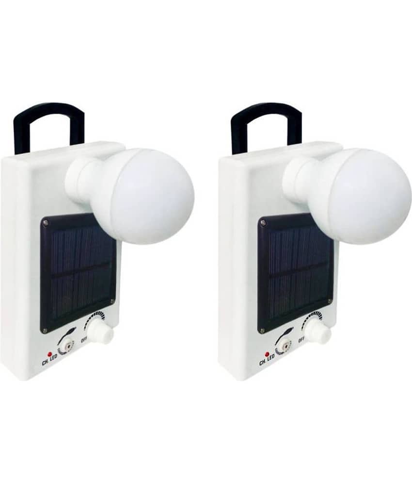 IDOLESHOP 12W Emergency Light White - Pack of 2