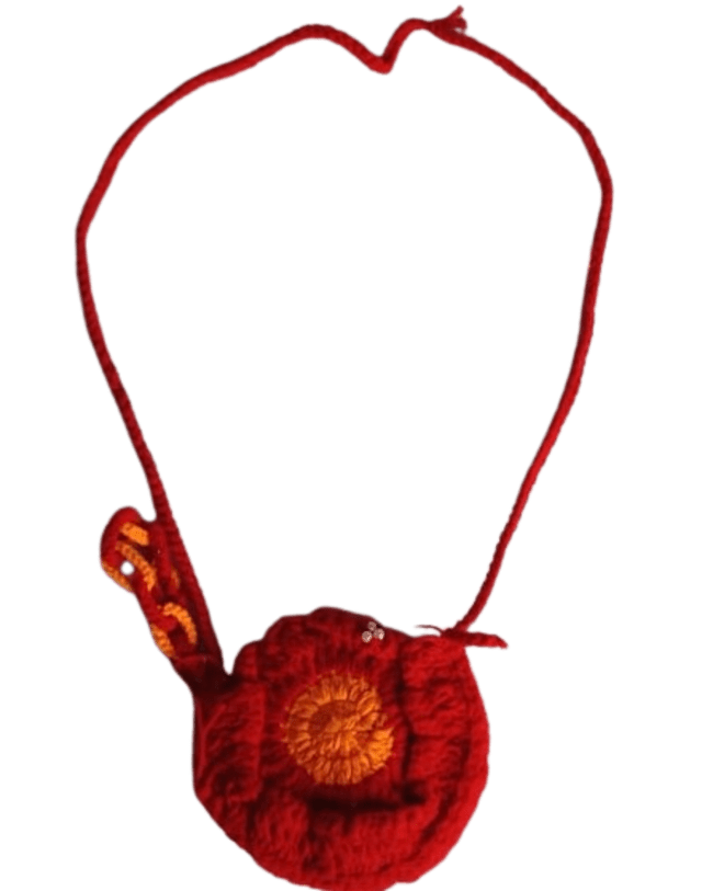 KIDS WOOLEN SLING BAG