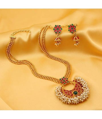 Sukkhi Multicolour Alloy Necklace Set for Women