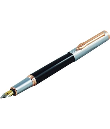 Auteur - Black Medium Line Fountain Pen ( Pack of 1 )