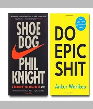 (2 Books Combo) Shoe Dog & Do Epic Shit