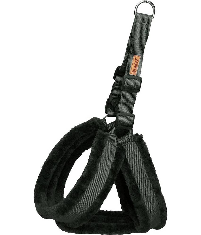 Petshop7 - Black Dog Harness (Large)