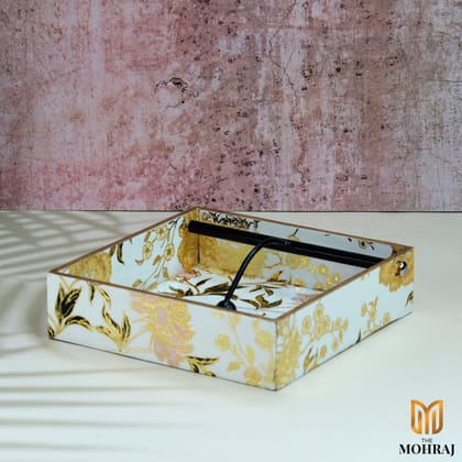 The Mohraj Spring Blossom Tissue Holder