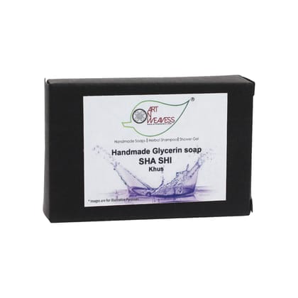 Artnweavess SHA SHI KHUS Glycerin Soap, 100 gm - Pack of 2