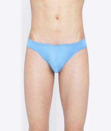 La Intimo Pack of 1 Polyester Briefs For Men's ( Blue )