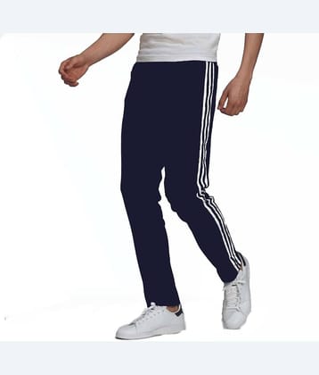 Alexender Blue Cotton Blend Men's Trackpants ( Pack of 1 )