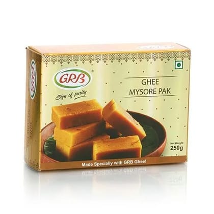 GRB Ghee Mysore Pak Box, 250 gm