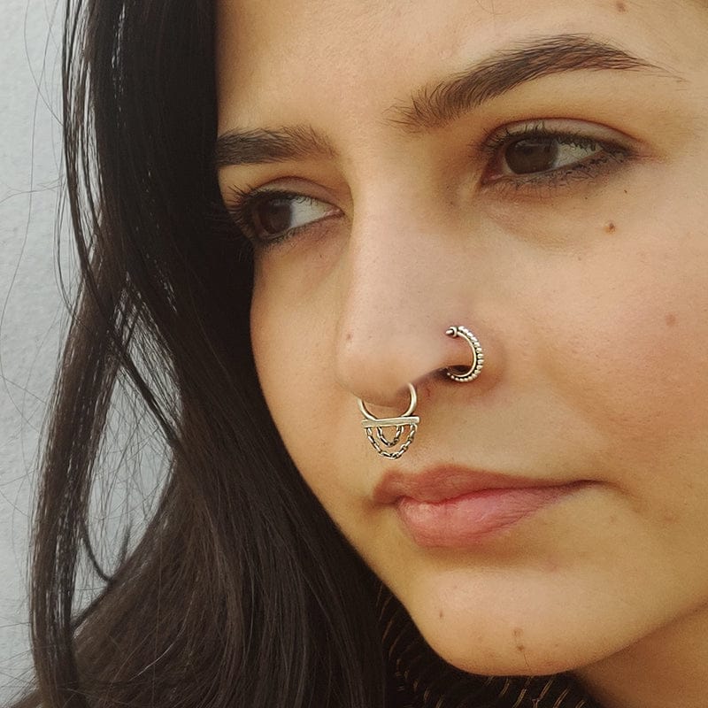 Small Oas nose ring (left + right side)