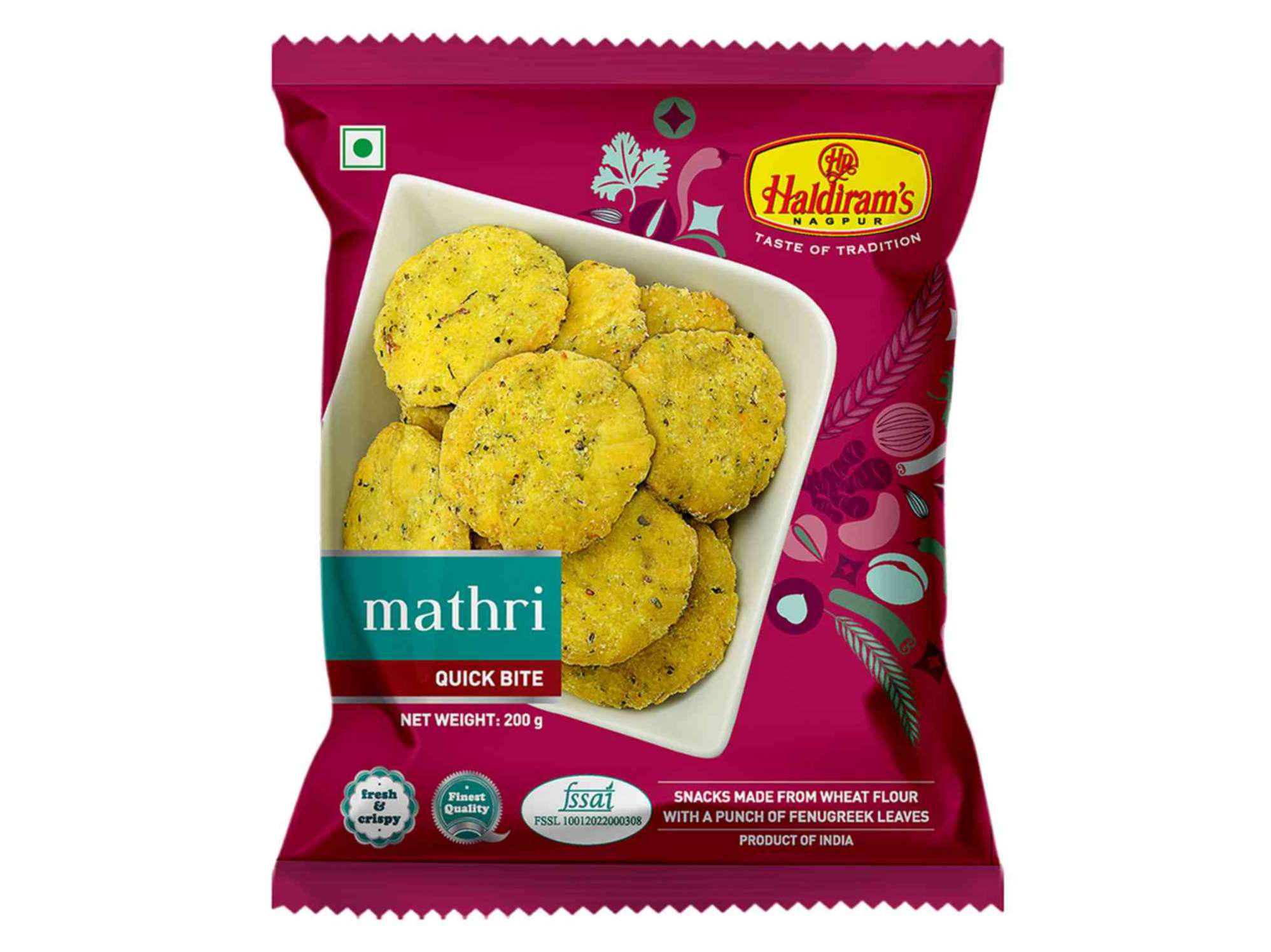 Haldiram's Mathri Mathri - 200 gm