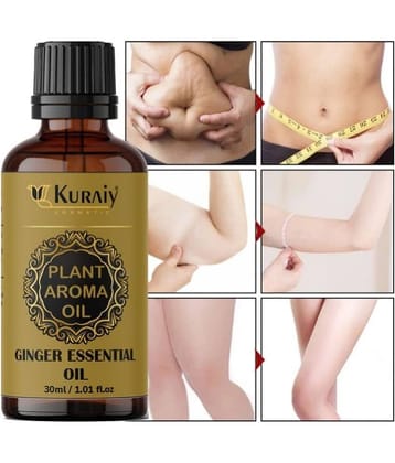 KURAIY Harbal Tummy Ginger Oil, For Belly Drainage Ginger Oil.