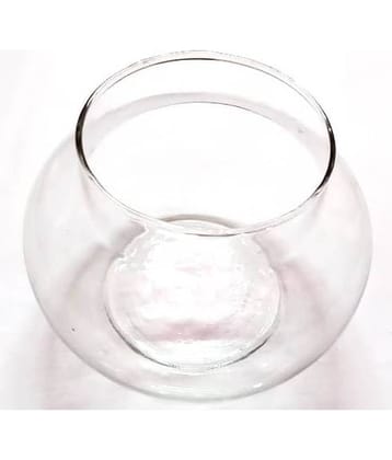 Green plant indoor Glass Table Vase 6 cms - Pack of 1