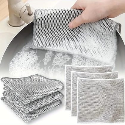 Super Absorbent Dishcloths for Kitchen Cleaning - 5 Pack