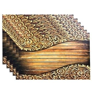 REVAXO placemats set of 6 pcs/ table mat set of 6 pcs/ dining table placemat set of 6pcs/placemat set of 6 pcs