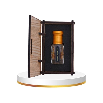 alNaqi Mysore Sandal 6ml - Pure Sandalwood Attar, Long Lasting Woody Perfume Oil, Alcohol Free Roll-On, Original Premium Itra alNaqi Mysore Sandal 6ml - Pure Sandalwood Attar, Long Lasting Woody Perfume Oil, Alcohol Free Roll-On, Original Premium Itra