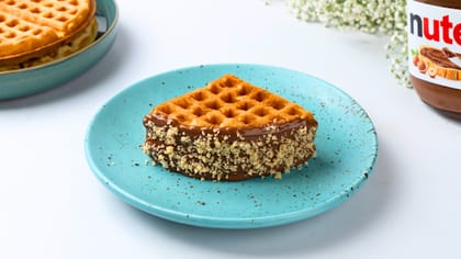 Purely Nutella Waffle