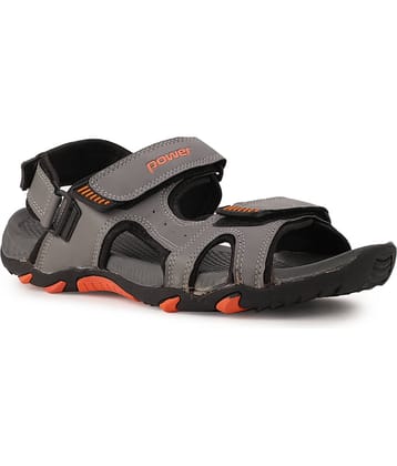 Power by BATA - Grey Men's Floater Sandals