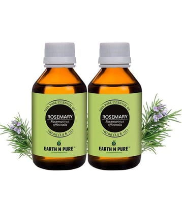 Earth N Pure - Rosemary Essential Oil 100 mL ( Pack of 2 )