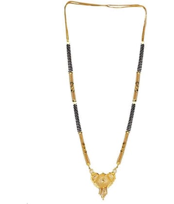shankhraj mall - Golden Mangalsutra ( Pack of 1 )